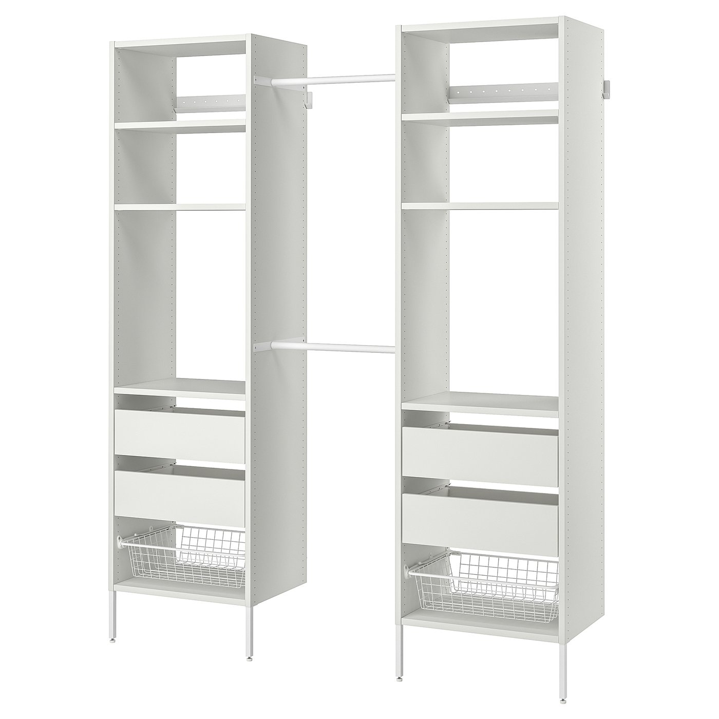 AURDAL Clóset, solución blanco IKEA