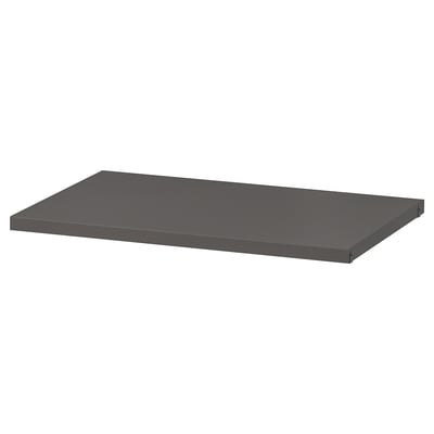 AURDAL Repisa, gris oscuro, 56x40 cm