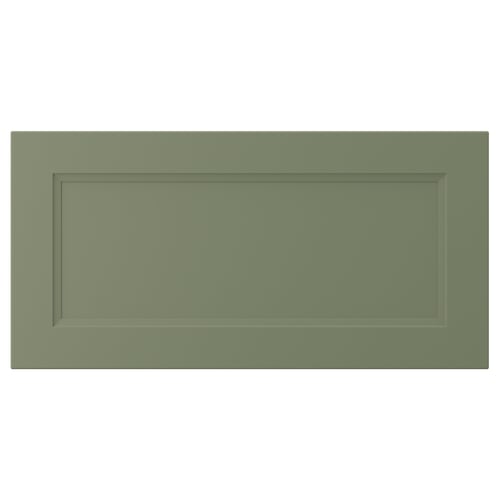 AXSTAD Frente de cajón, verde grisáceo, 76x38 cm