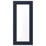 AXSTAD Puerta de vidrio, mate azul, 46x102 cm
