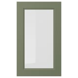 AXSTAD Puerta de vidrio, verde grisáceo, 46x76 cm