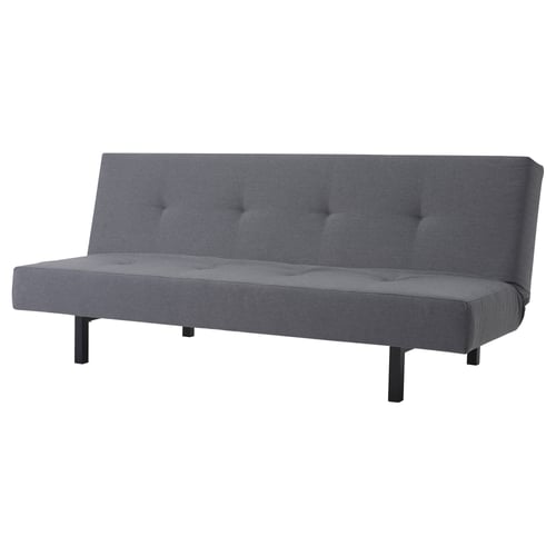 BALKARP Sofá cama, 2 asientos, Vissle gris