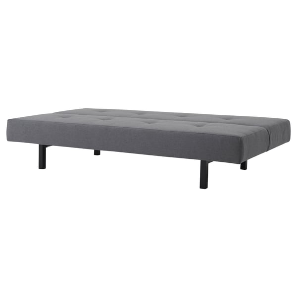 BALKARP Sofá cama, 2 asientos, Vissle gris