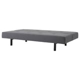 BALKARP Sofá cama, 2 asientos, Vissle gris
