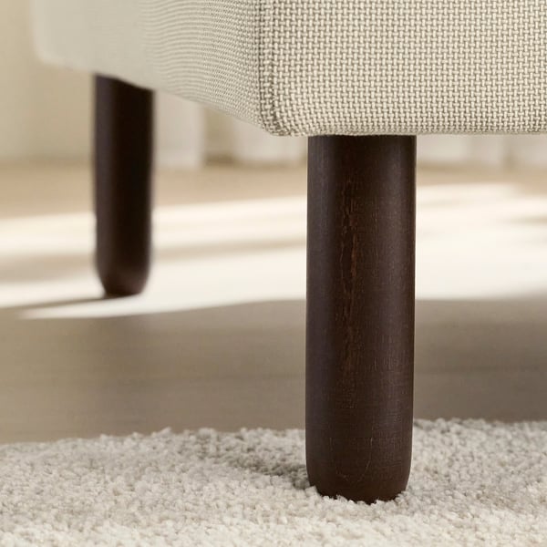 BANKHULT Pata, madera/café, 17 cm