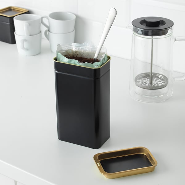 BLOMNING Caja para té o café, 11x7x20 cm