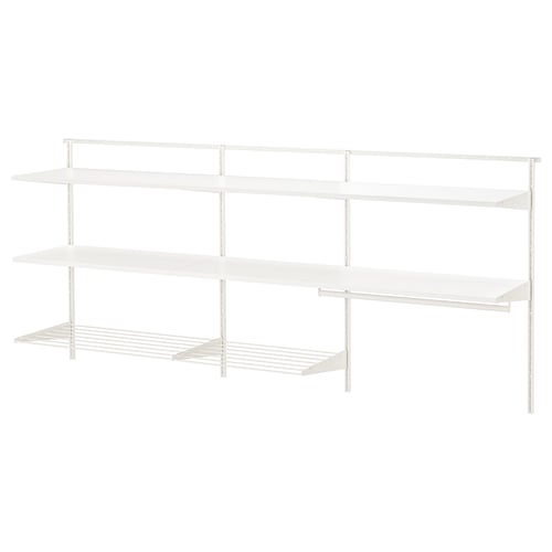 BOAXEL Combinación para la lavandería, blanco, 227x40x101 cm
