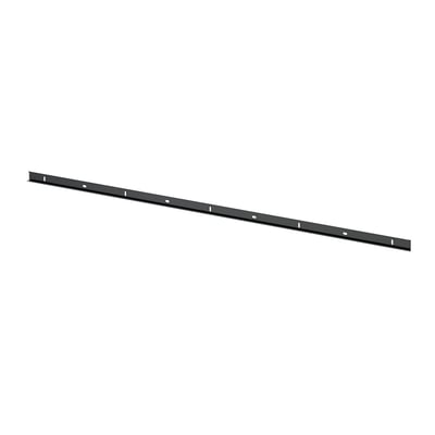 BOAXEL Riel de montaje, carbón, 82 cm