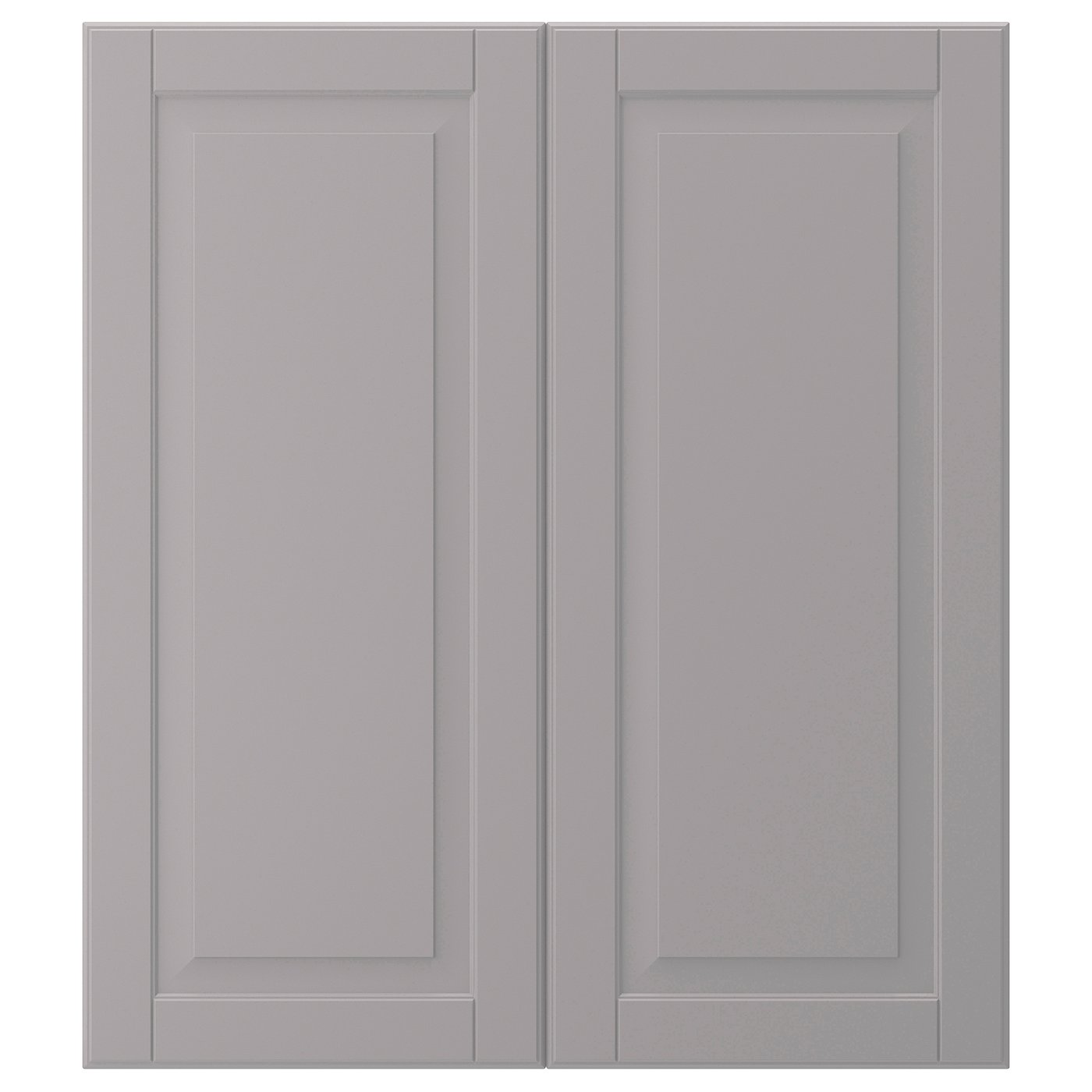 BODBYN Puerta de gabinete esquina, 2 pzas, gris, 33x76 cm - IKEA
