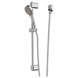 BROGRUND Riel ajustable de pared y regadera, cromado