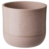 BUSKKAPRIFOL Maceta, int/ext/gris, 9 cm