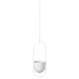 CHILISTRÅN Macetero colgante, int/ext blanco, 12 cm