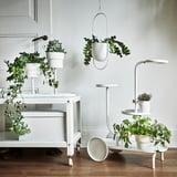 CHILISTRÅN Macetero colgante, int/ext blanco, 12 cm