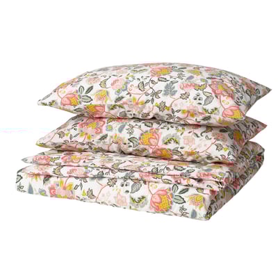 DAGGSALVIA Funda nórdica +funda(s) de almohada, multicolor/motivo floral, Matrimonial/queen