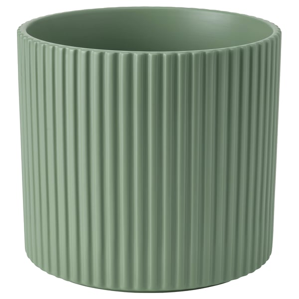 DAKSJUS Maceta, Verde claro, 15 cm