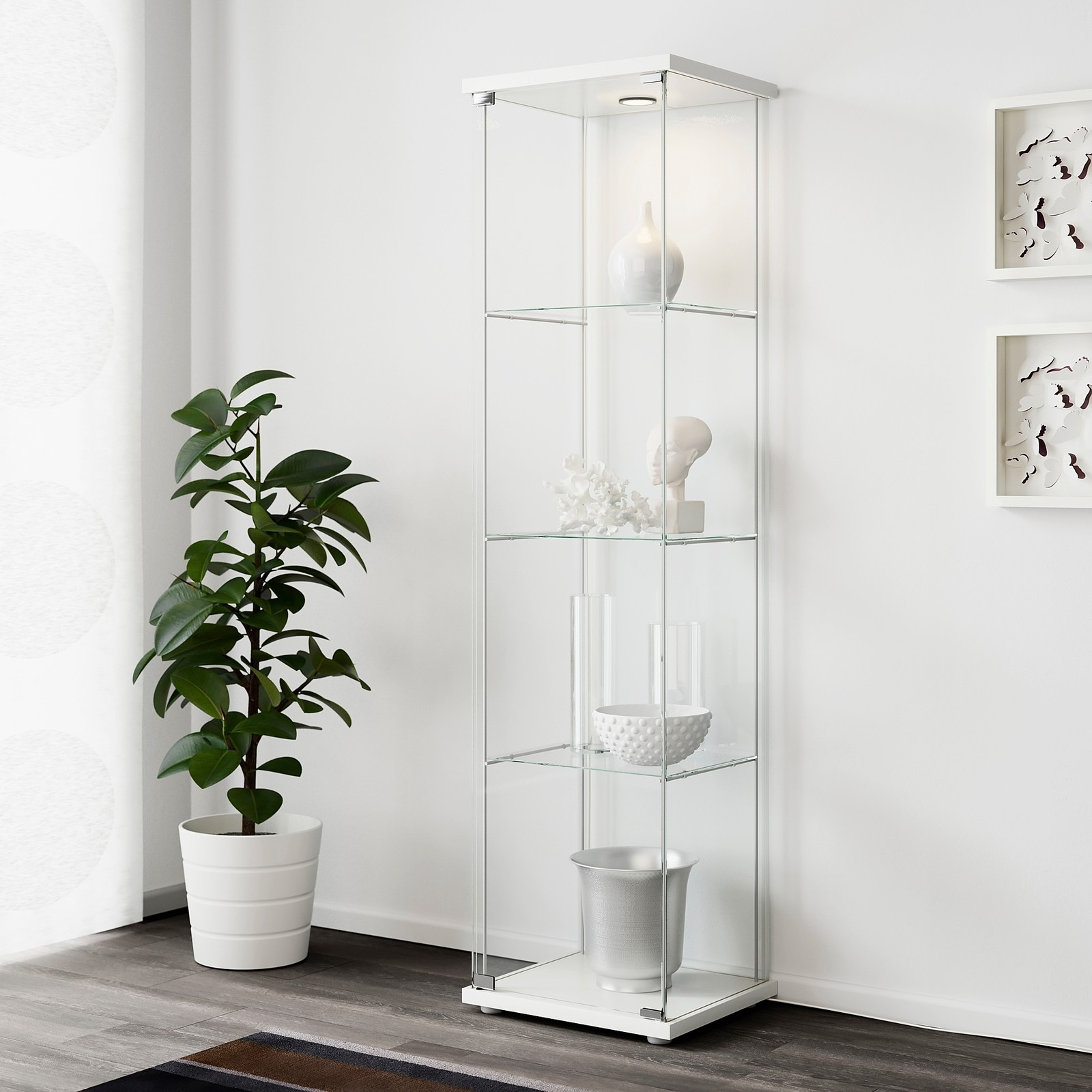 DETOLF Vitrina Blanco IKEA
