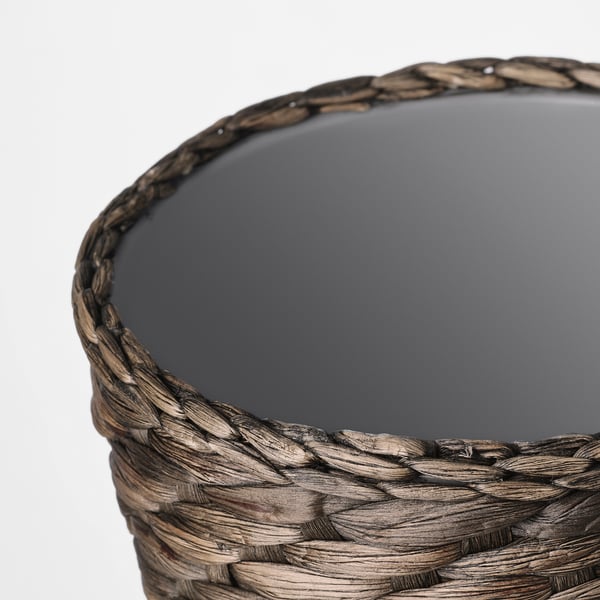 DRUVFLÄDER Maceta, jacinto de agua/gris, 12 cm