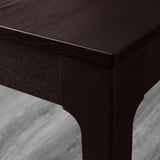 EKEDALEN Banca, café oscuro, 105x36 cm