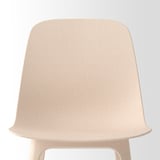 EKEDALEN / ODGER Mesa y 6 sillas, café oscuro/blanco beige, 180/240 cm