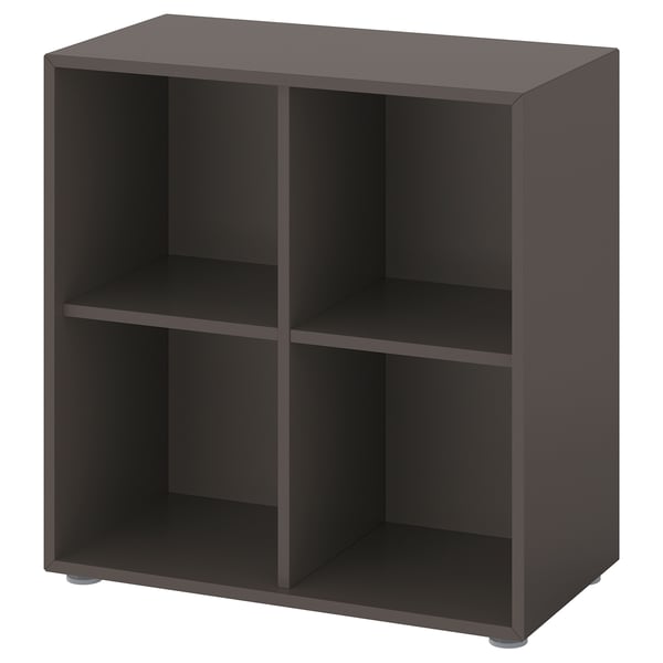 EKET Combinación de gabinete con patas, gris oscuro, 70x35x72 cm