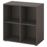 EKET Combinación de gabinete con patas, gris oscuro, 70x35x72 cm