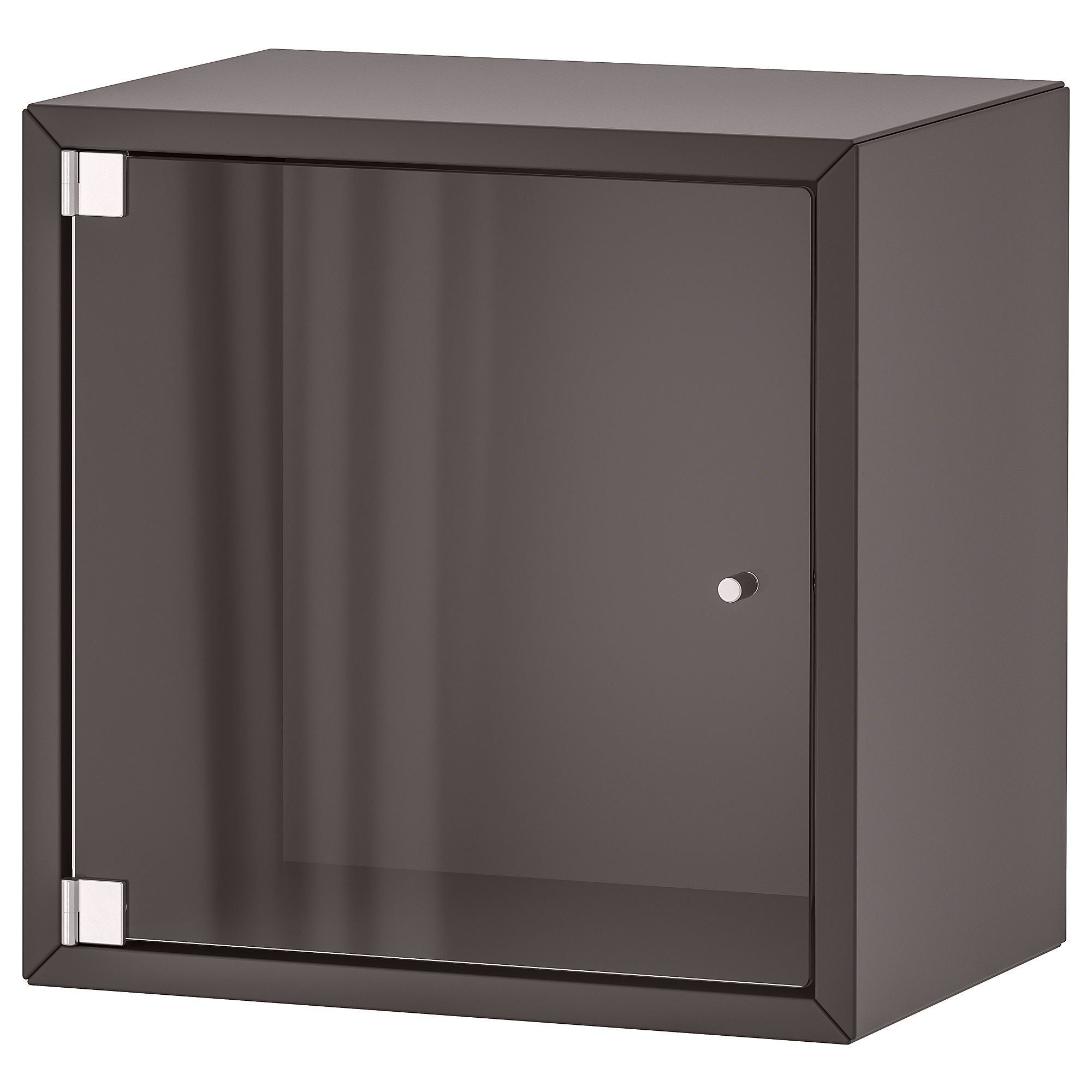 EKET Gabinete de pared con puerta - gris oscuro - IKEA