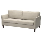 EKHOLMA Sofá con 3 asientos, Hakebo beige