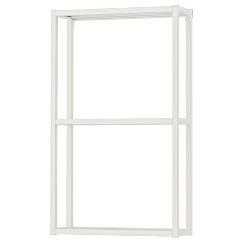 ENHET Estructura de gabinete con repisas, blanco, 46x15x76 cm