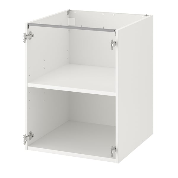 ENHET Gabinete bajo con repisa, blanco, 24x24x30 "