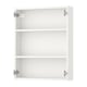 Opción: ENHET Gabinete de pared con 2 repisas, blanco, 61x15x76 cm