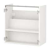 ENHET Mueble para lavabo con repisa, blanco, 61x30x61 cm