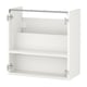 Opción: ENHET Mueble para lavabo con repisa, blanco, 61x30x61 cm