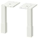 ENHET Patas para gabinete, blanco, 11.4 cm