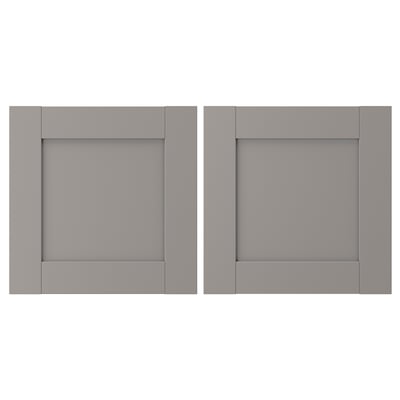ENHET Puerta, gris Estructura, 38x38 cm