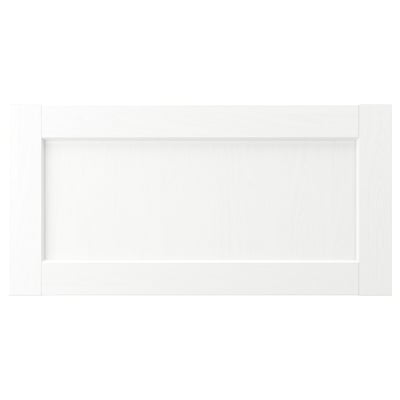ENKÖPING Frente de cajón, blanco efecto madera, 76x38 cm