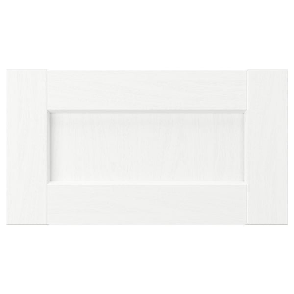 ENKÖPING Frente de cajón, blanco efecto madera, 46x25 cm