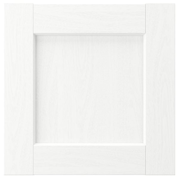 ENKÖPING Puerta, blanco efecto madera, 38x38 cm