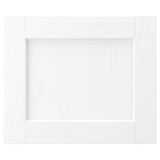 ENKÖPING Puerta, blanco efecto madera, 46x38 cm