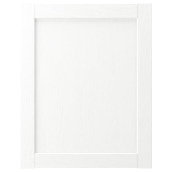 ENKÖPING Puerta, blanco efecto madera, 61x76 cm