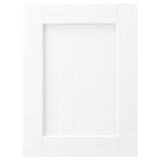 ENKÖPING Puerta, blanco efecto madera, 38x51 cm