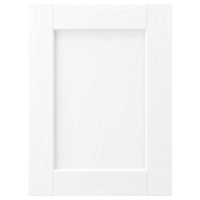 ENKÖPING Puerta, blanco efecto madera, 38x51 cm