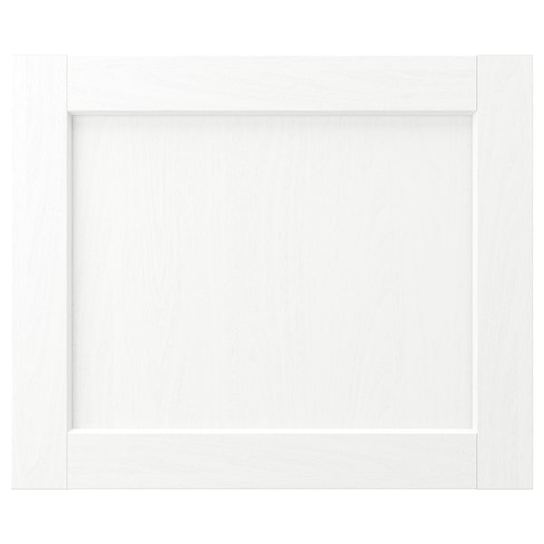 ENKÖPING Puerta, blanco efecto madera, 61x51 cm
