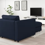 FINNALA Chaise-longue, Orrsta negro-azul