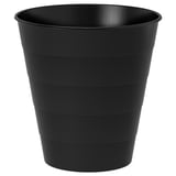 FNISS Bote de basura, negro, 10 l