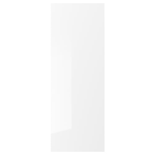 FÖRBÄTTRA Panel lateral, alto brillo blanco, 39x108 cm
