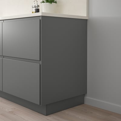 FÖRBÄTTRA Panel lateral, gris oscuro, 92x244 cm