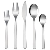 FÖRNUFT Cubiertos, 20 piezas, ac inox