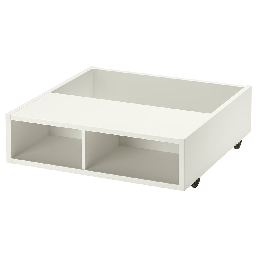 FREDVANG Cajón de cama/buró, blanco, 59x56 cm IKEA Mexico
