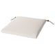 FRÖSÖN/DUVHOLMEN Cojín para silla, exterior, beige, 50x50 cm