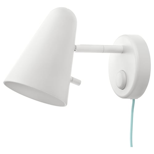 FUBBLA Lámpara pared LED, blanco